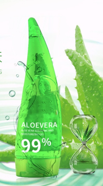 Aloe Gel Skin Care Moisturizing Face Cream - Image 3