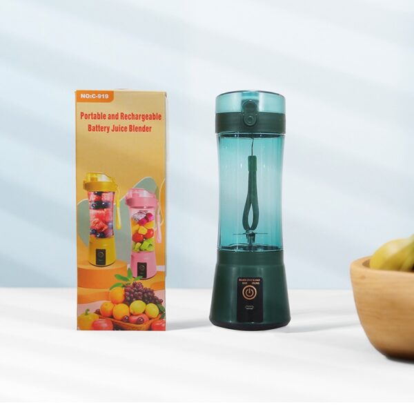 Portable Electric Fruit Juicer Wireless Usb Rechargeable Mini Mixer Multifunction Summer Smoothie Blender Machine Kitchen Supplies - Image 7