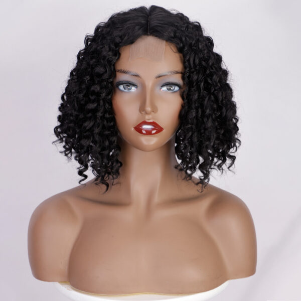 Women'S Short Curly African Small Curly Hair - Image 3