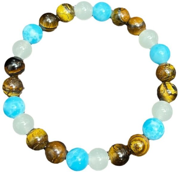 Versatile Tiger Eye Stone Men'S Beaded Bracelet - Image 5