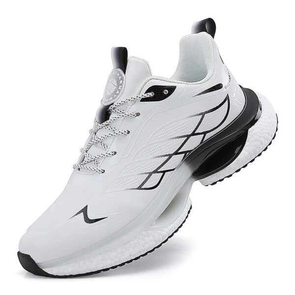 Sneaker Pu Leather Composite Bottom Casual And Lightweight Running Shoes - Image 3