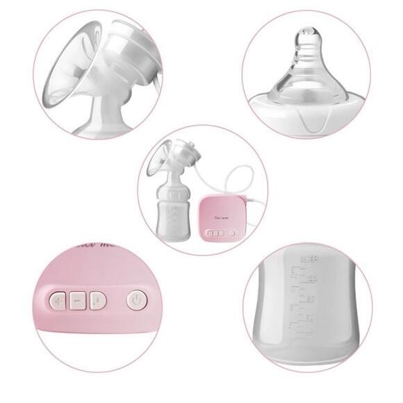 Automatic Milk Pumps Kit Electric Breast Natural Suction Enlarger Feeding Bottle Usb Breast Milksucker Bm - Image 2
