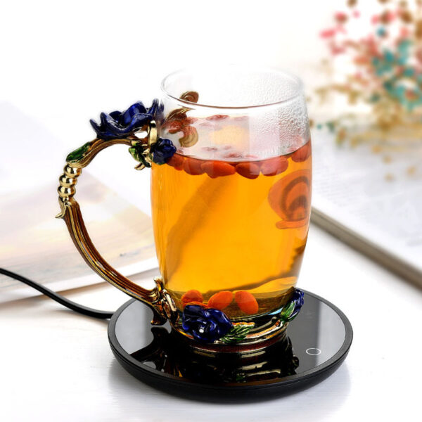 Coffee Mug Cup Warmer For Home Office Milk Tea Water Heating