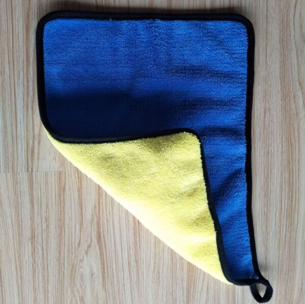 Two Color Couble Sided Car Dual Use Cleaning Car Wash Towel - Image 8