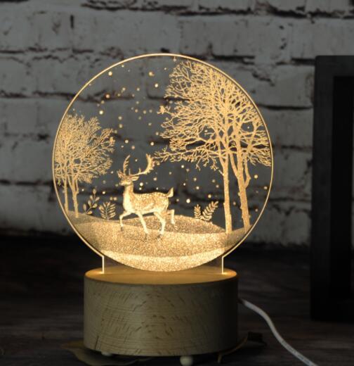 Cute Jellyfish Lamps Romantic Led Touch Children Lights Bedroom Decoration Valentines Day Gift Night Light