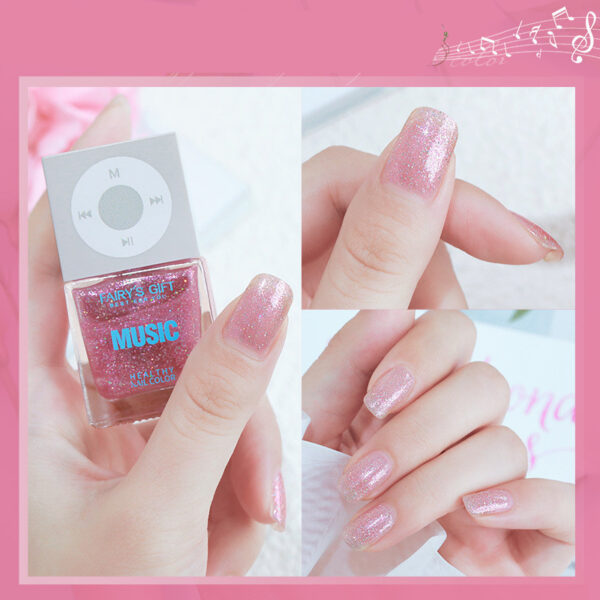 Odorless, Baking Free Nail Polish, Non Peelable Oily Nail Polish, Cherry Color Nail Polish - Image 5
