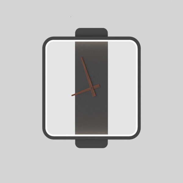 Nordic Wall Lamp Bedroom Bedside Lamp Clock Modeling Lamp - Image 4