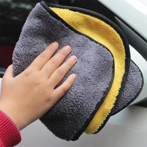 Two Color Couble Sided Car Dual Use Cleaning Car Wash Towel - Image 5