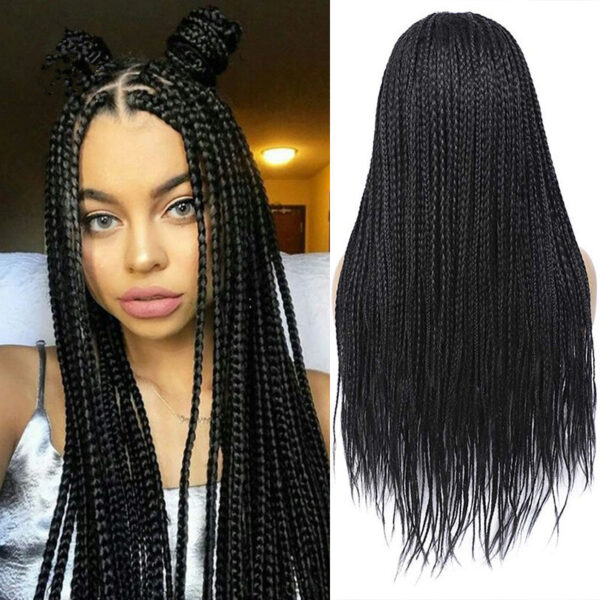 Long Curly Hair Hood With Dirty Braids - Image 3
