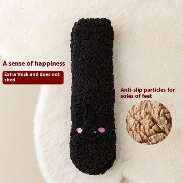 Winter Floor Socks Velvet Thicken Warm Coral Velvet Cute Socks Japanese Style Home Footwear Non Slip Socks New Year Gifts Winter Gadgets - Image 4
