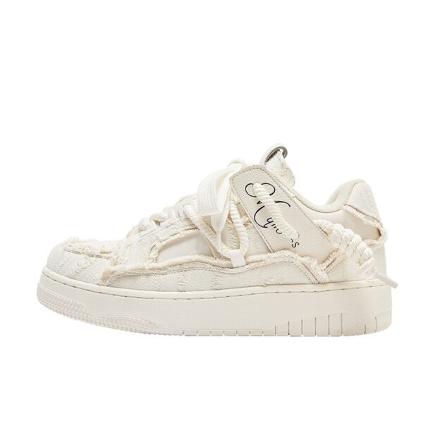 Destruction Aesthetics Series Thick Bottom Hight Increasing Board Shoes - Image 5