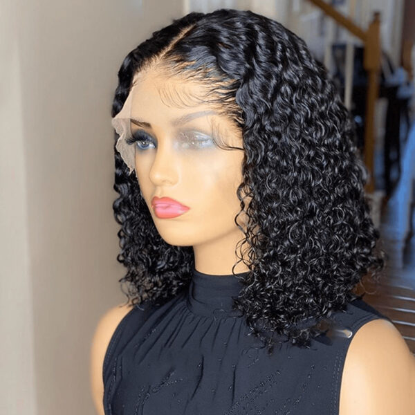 Women'S Short Curly African Small Curly Hair - Image 6