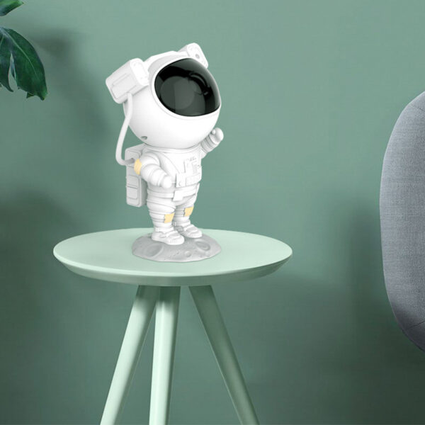 Creative Astronaut Galaxy Starry Sky Projector Nightlight Usb Atmospher Bedroom Table Lamp - Image 6