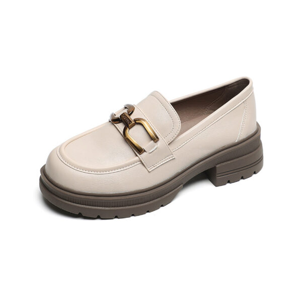 Women'S Thick Heel Soft Bottom Pumps - Image 5