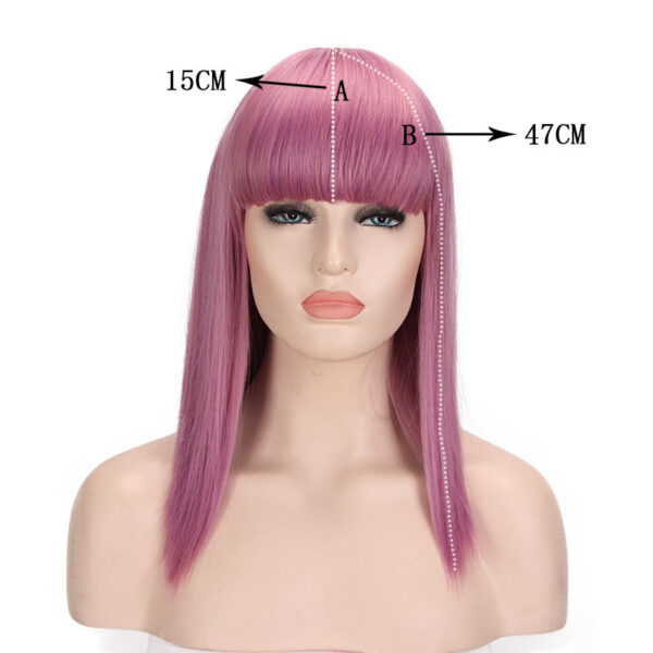 Anime Cosplay With Bangs And Long Straight Hair - Image 3