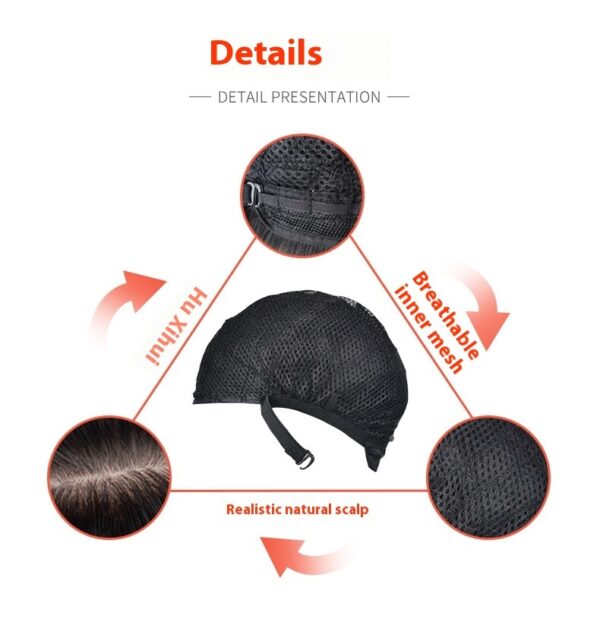 Big Wave Curly African Black Synthetic Wigs - Image 4