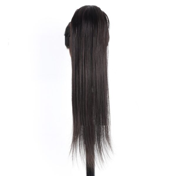 Drawstring Straight Hair Wig Ponytail Braids - Image 4