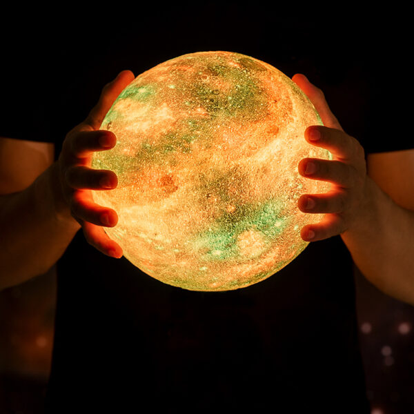 Led Usb Star Galaxy Moon Earth Planet Lamp Stand Remote 3D Bedroom Night Light - Image 4