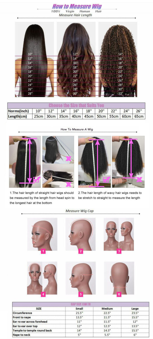 Ginger Body Wave Lace Front Wig In Stock Orange Big Wave Lace Headgear - Image 5