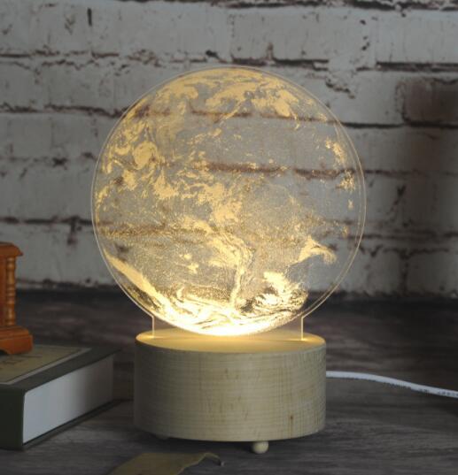 Cute Jellyfish Lamps Romantic Led Touch Children Lights Bedroom Decoration Valentines Day Gift Night Light - Image 3