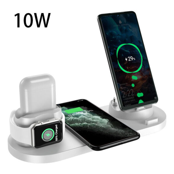 Wireless Charger For Iphone Fast Charger For Phone Fast Charging Pad For Phone Watch 6 In 1 Charging Dock Station - Image 6