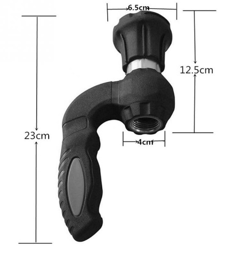 Mighty Power Hose Blaster Nozzle Lawn Garden Car Washing - Image 4