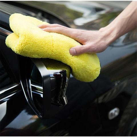 Two Color Couble Sided Car Dual Use Cleaning Car Wash Towel - Image 3