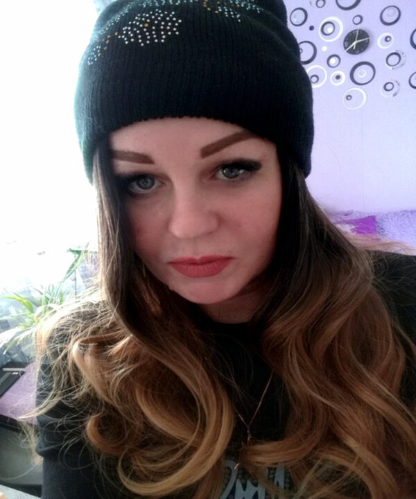 Big Wave Gradient Color Chemical Fiber Hood - Image 3