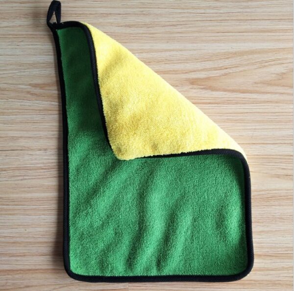 Two Color Couble Sided Car Dual Use Cleaning Car Wash Towel - Image 9