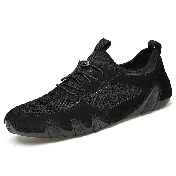 Breathable Slip On Driving Leather Shoes Men'S Casual Shoes - Image 6