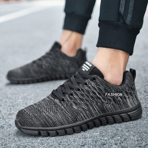 Hollow Comfort Cloth Shoes Soft Bottom Walking Shoes - Image 4