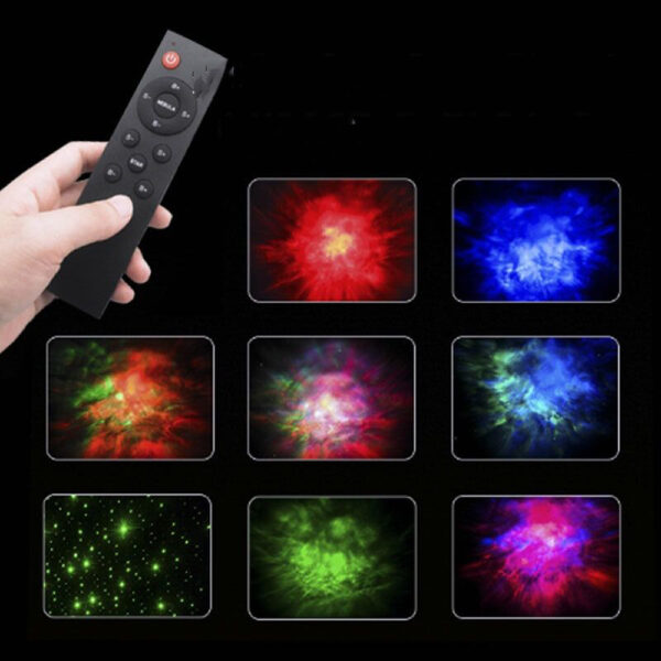 Creative Astronaut Galaxy Starry Sky Projector Nightlight Usb Atmospher Bedroom Table Lamp - Image 5