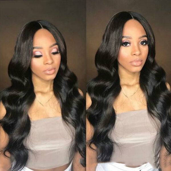 Big Wave Curly African Black Synthetic Wigs - Image 3