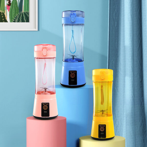 Portable Electric Fruit Juicer Wireless Usb Rechargeable Mini Mixer Multifunction Summer Smoothie Blender Machine Kitchen Supplies - Image 5
