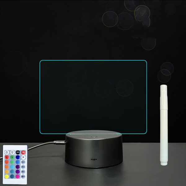 3D Acrylic Board Handwriting Message Board Led Light