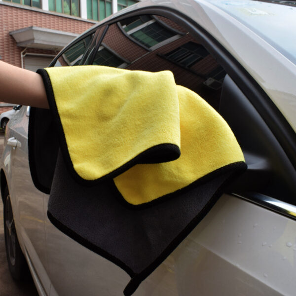 Two Color Couble Sided Car Dual Use Cleaning Car Wash Towel - Image 6