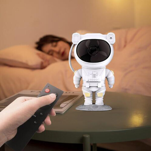 Creative Astronaut Galaxy Starry Sky Projector Nightlight Usb Atmospher Bedroom Table Lamp - Image 7