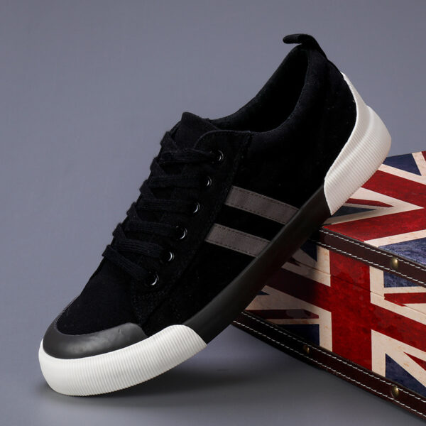 Men'S Canvas Shoes Lightweight Breathable All Match Low Top