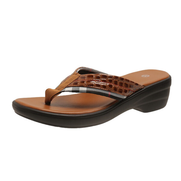 Flip Flops Wedge Platform Sandals Slippers Women - Image 5