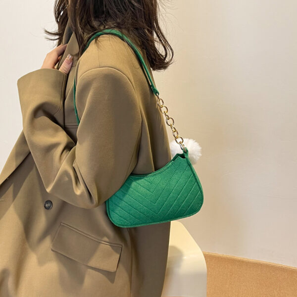 Casual Women'S New Retro Solid Color Shoulder Messenger Bag - Image 4