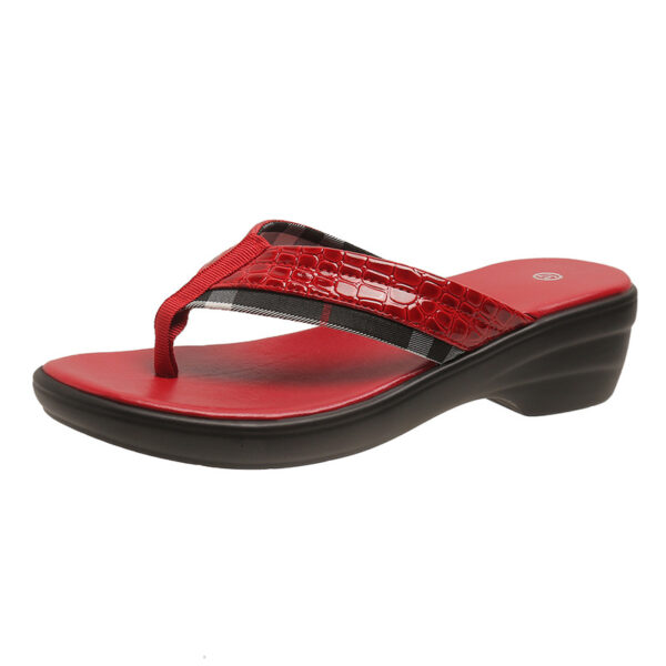 Flip Flops Wedge Platform Sandals Slippers Women - Image 8