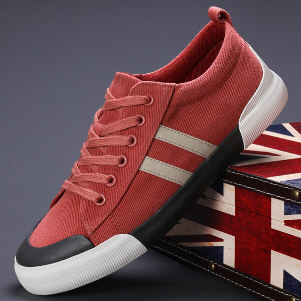 Men'S Canvas Shoes Lightweight Breathable All Match Low Top - Image 9