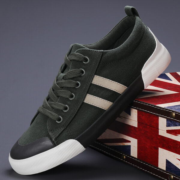 Men'S Canvas Shoes Lightweight Breathable All Match Low Top - Image 7