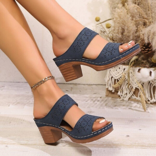 Plus Size Sandals Breathable Lightweight One Word - Image 3