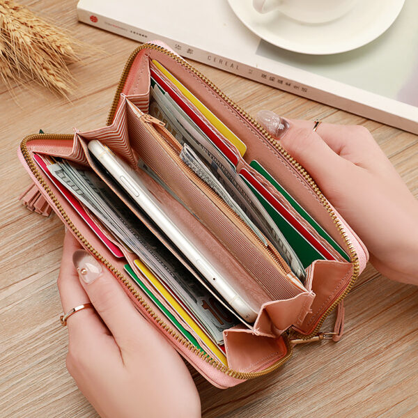 Soft Women'S Large Capacity Women'S Multi Card Wallet - Image 4