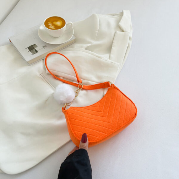 Casual Women'S New Retro Solid Color Shoulder Messenger Bag - Image 7