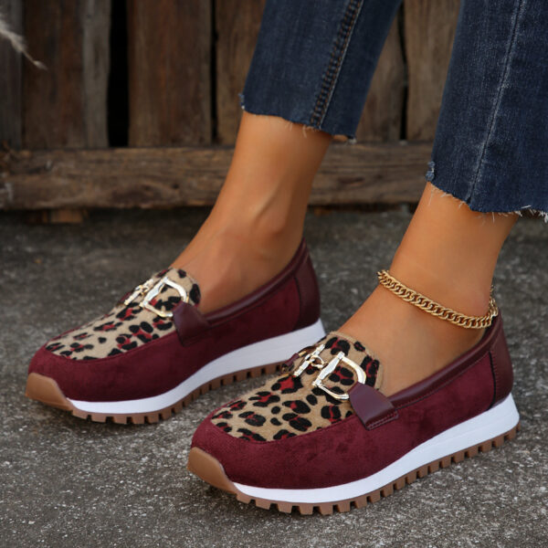 Fashion Women'S Summer Metal Buckle Flat Shoes - Image 8