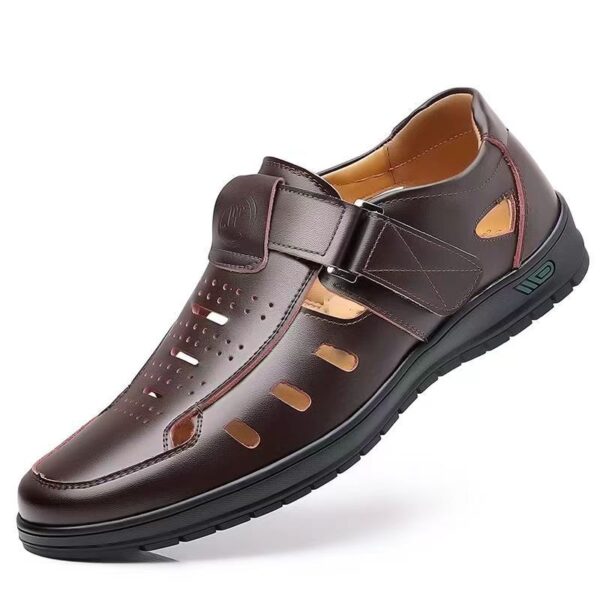 Casual Breathable Summer Hollow Sandals Men - Image 5