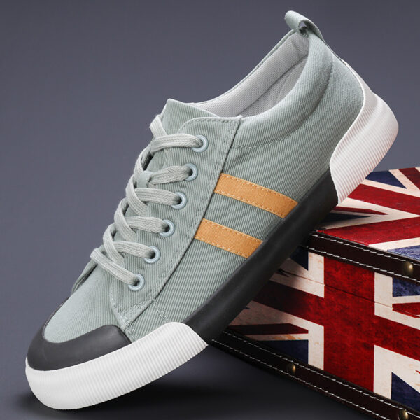 Men'S Canvas Shoes Lightweight Breathable All Match Low Top - Image 5