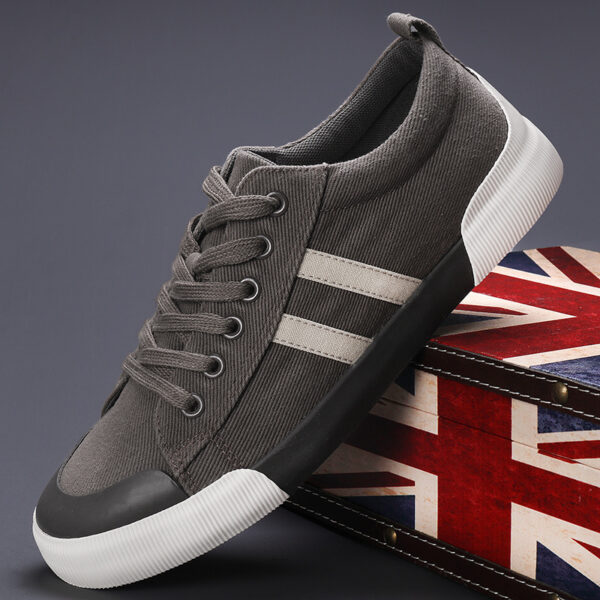 Men'S Canvas Shoes Lightweight Breathable All Match Low Top - Image 8